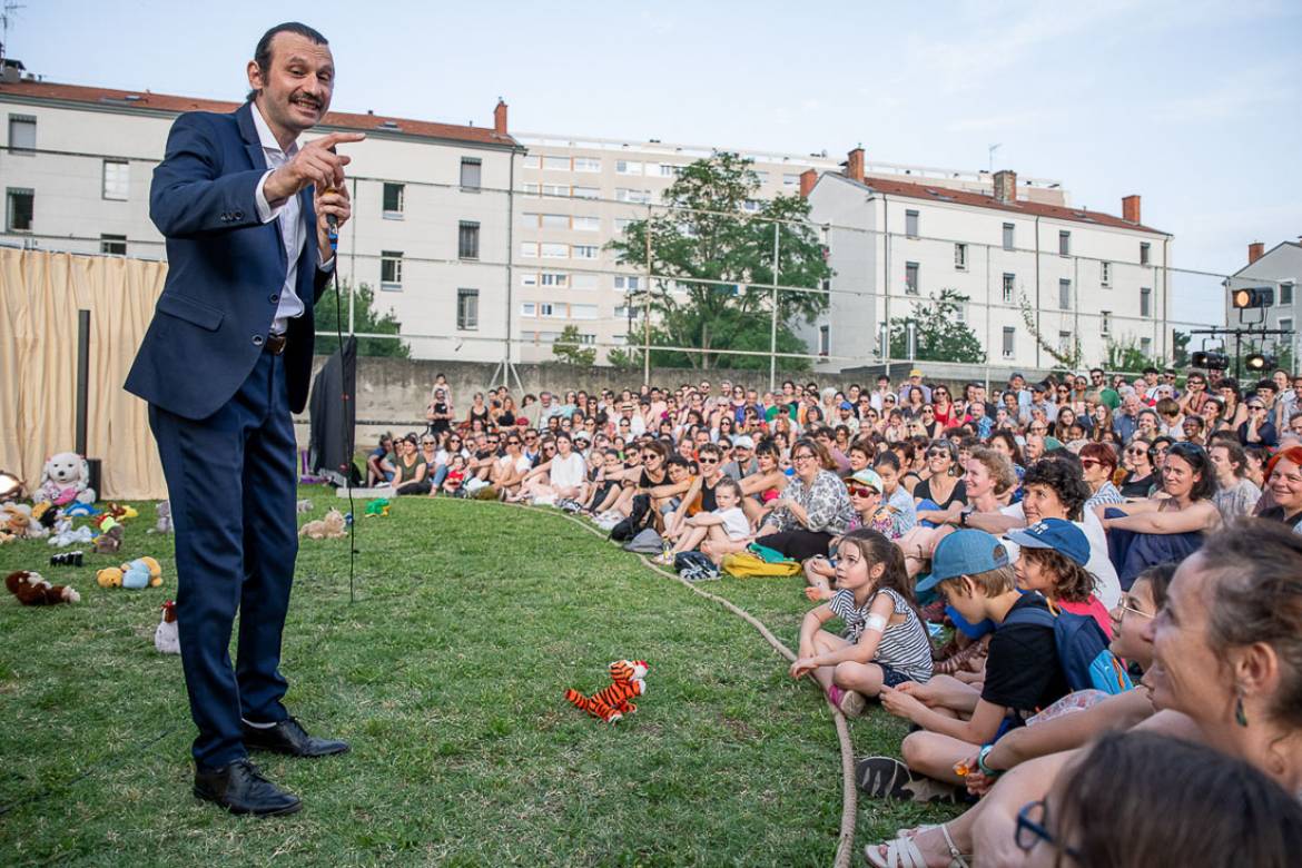 Les 3 points de suspension & 3615 Dakota, spectacle L'arrière pays au complexe sportif Lugdunum, 19 juin - (c) Alexandre Boissot