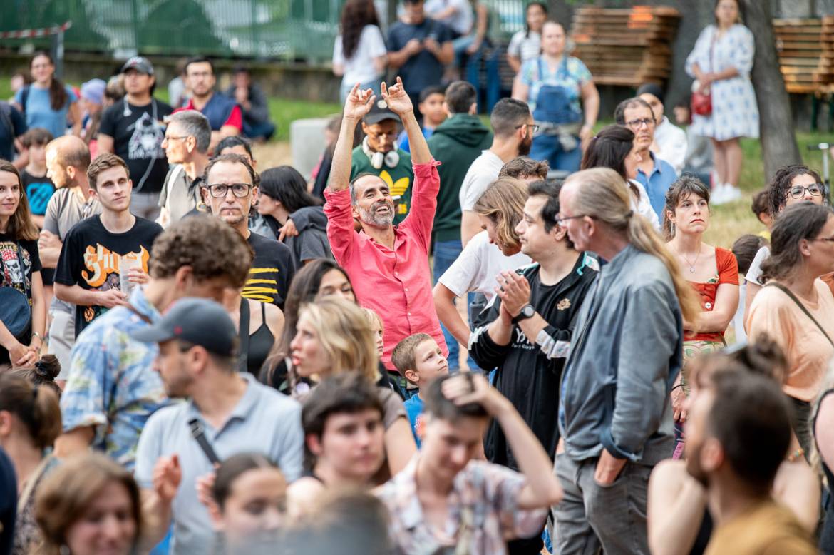 La fête de la musique au parc des droits de l'Homme - (c) Alexandre Boissot