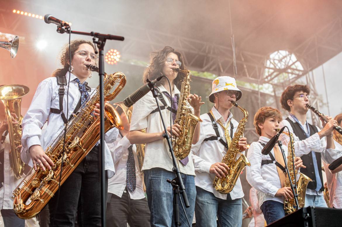 La fête de la musique au parc des droits de l'Homme - (c) Alexandre Boissot